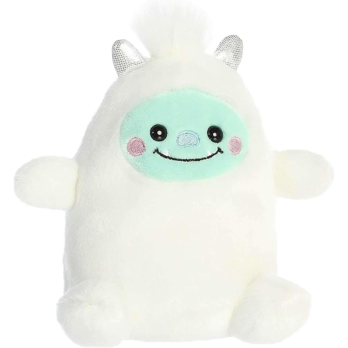 Aurora Adorable Palm Pals Baker Yeti Stuffed Animal - Pocket-Sized Fun - On-The-Go Play - White 5 Inches
