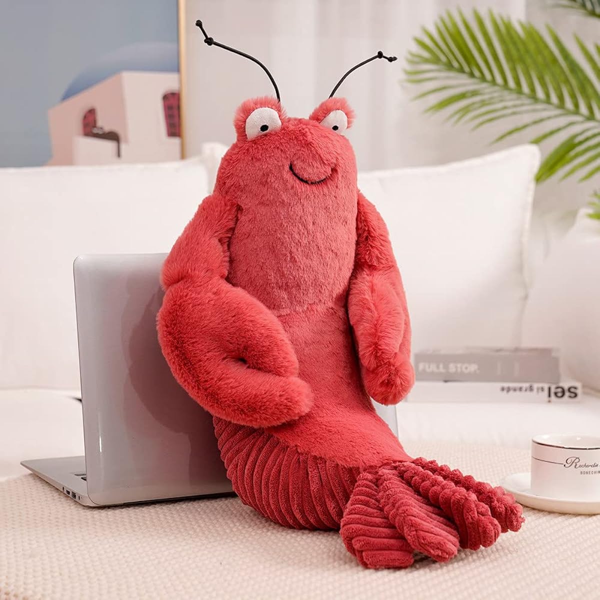 17 Inch Lobster Stuffed Plush Sea Animal Lobster Pillow Cushion - Stuffed Animal Pillow Home Decoration Gift