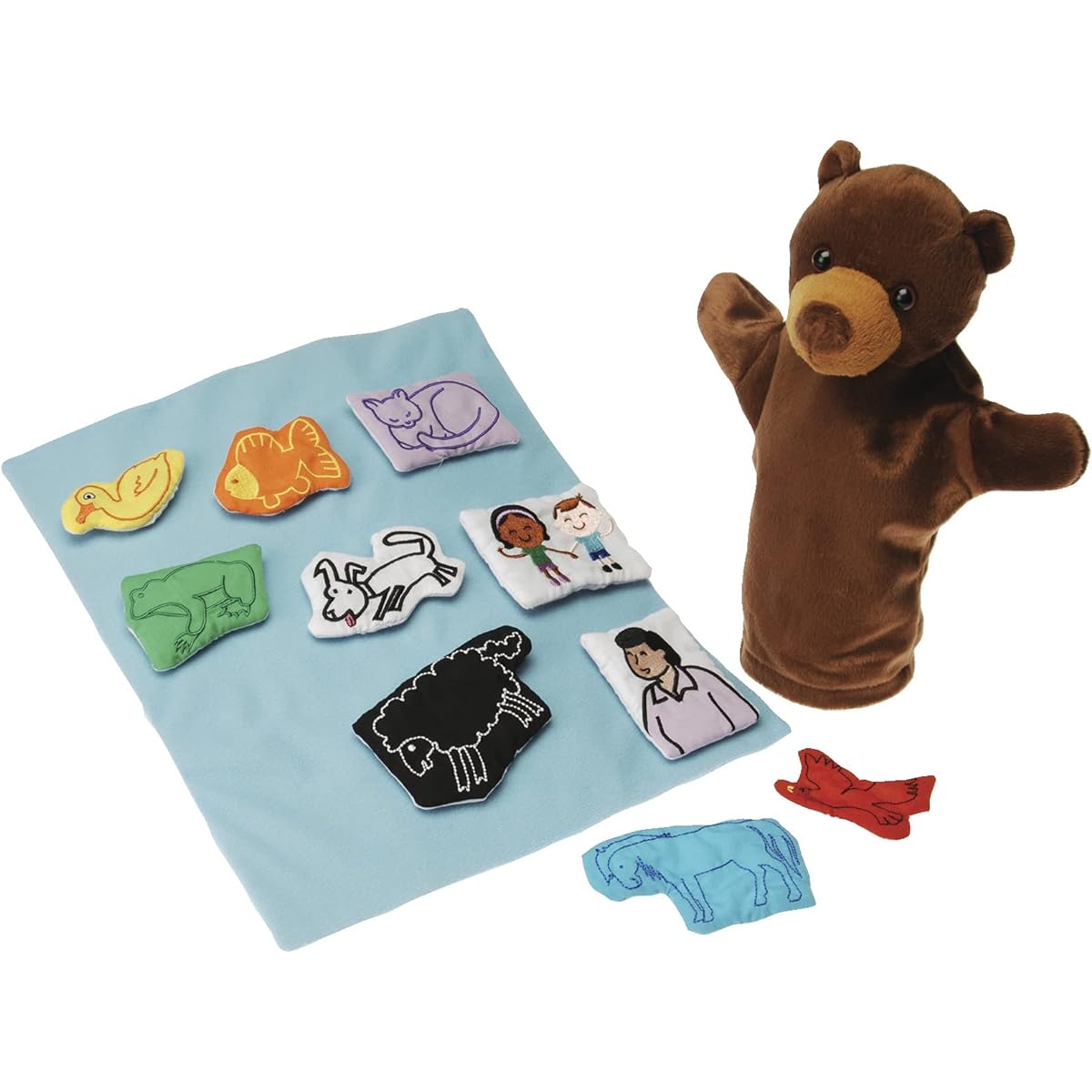Puppet and Props for Brown Bear, Brown Bear" Book "
