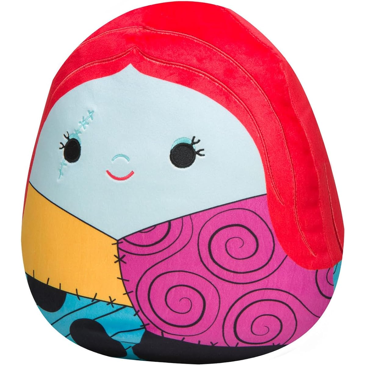 Squishmallow 8" The Nightmare Before Christmas Sally - Official KellyToy Halloween Holiday Plush - Cute Soft Stuffed Animal - Great Gift for Kids