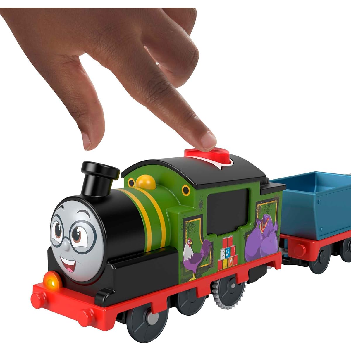 Thomas & Friends Motorized Toy Train Talking Whiff Engine with Sounds & Phrases Plus Cargo for Preschool Kids Ages 3+ Years
