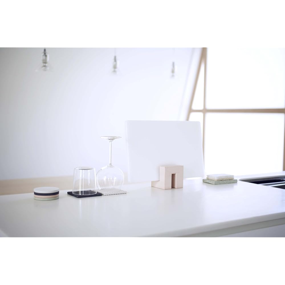 soil diatomaceous earth cutting board stand pink