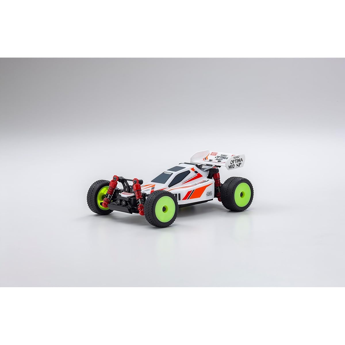 Kyosho MB010 r/s Turbo Optima Mid Special White Electric Radio Controlled 32095W