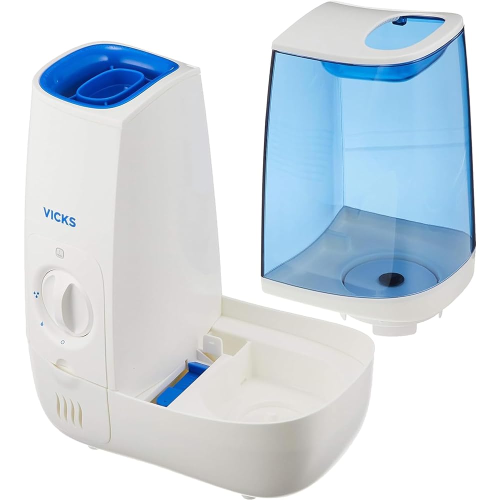 Vicks Steam Humidifier 8 Tatami VICKS Heating Type 3.7L White VWM845J