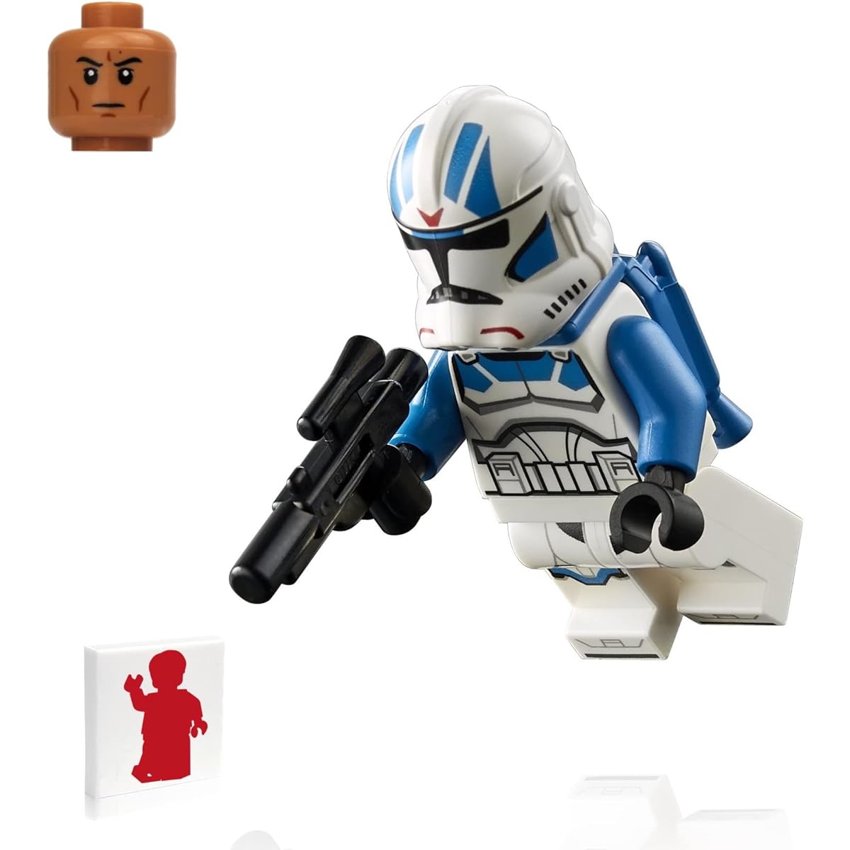 LEGO Star Wars The Clone Wars Minifigure - 501st Legion Jet Trooper with Blaster (75280)