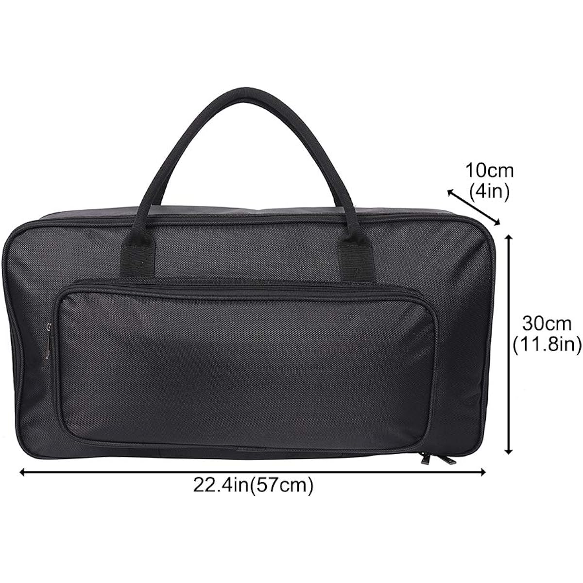 Gig Bag Padded Carry Bag for Micro Controller Heavy Duty DJ Controller Carry Case with Shoulder Strap and Carry Handle for Multi FX Pedals Micro Keyboards DJ Controllers and More