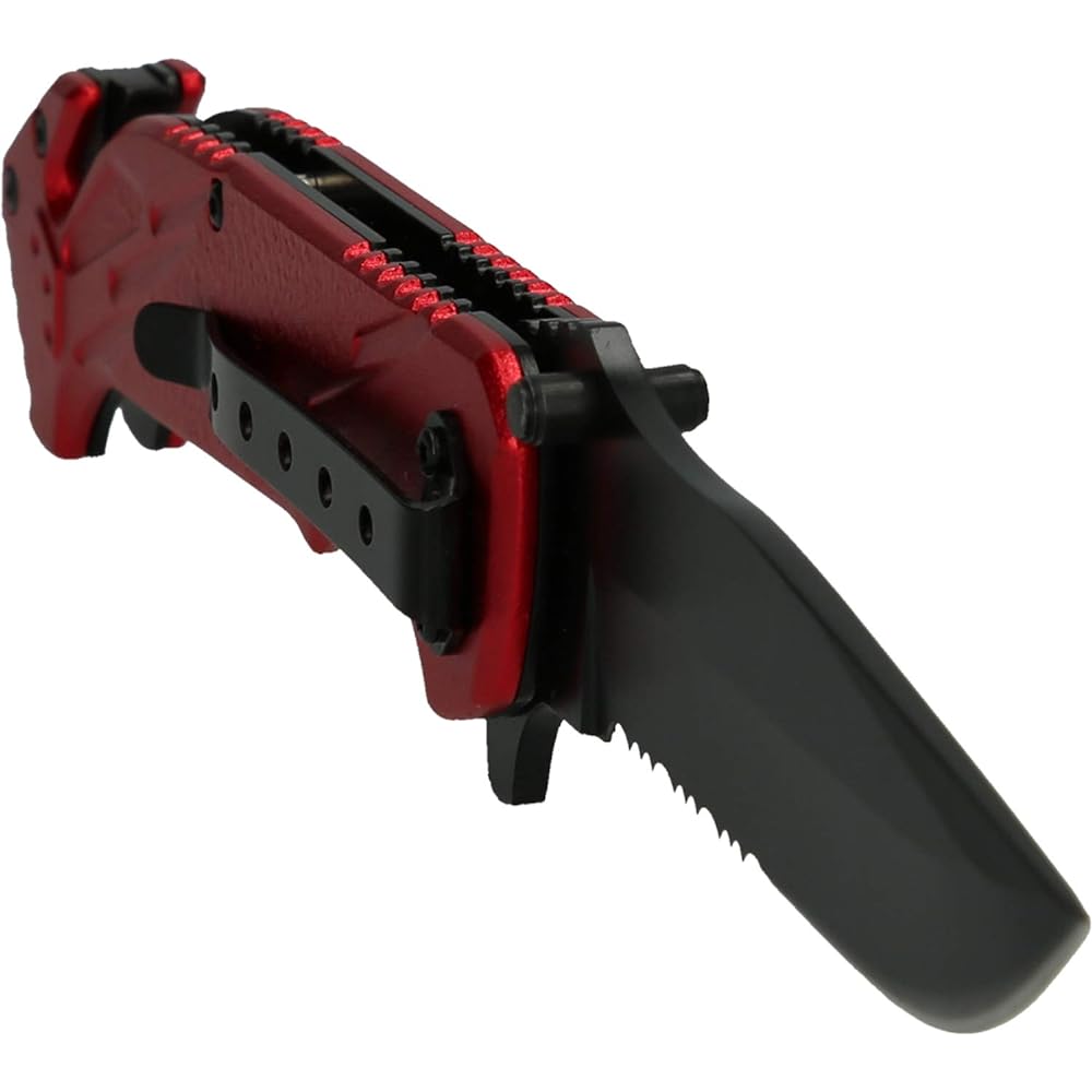 KS Tools Clasp Knife with Lock and Belt Cutter 907.2220