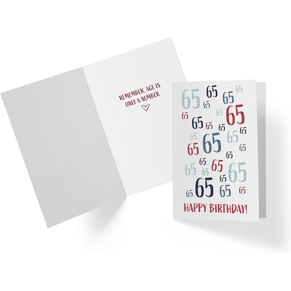 65th Birthday Card - 65th Birthday Card - 65th Birthday Card for Brother Sister Dad Mom Boyfriend Grill Friend - 65th Birthday Card - Includes Envelope