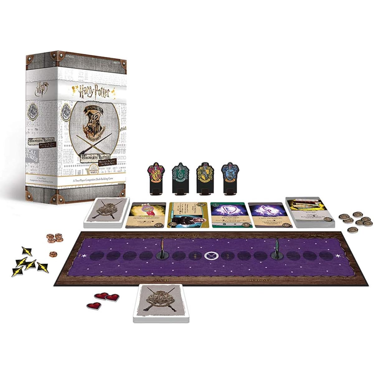 Harry Potter Hogwarts Battle Defense Against Darkness | Competitive Deck Building Game | Official Harry Potter Licensed Merchandise | Harry Potter Board Game