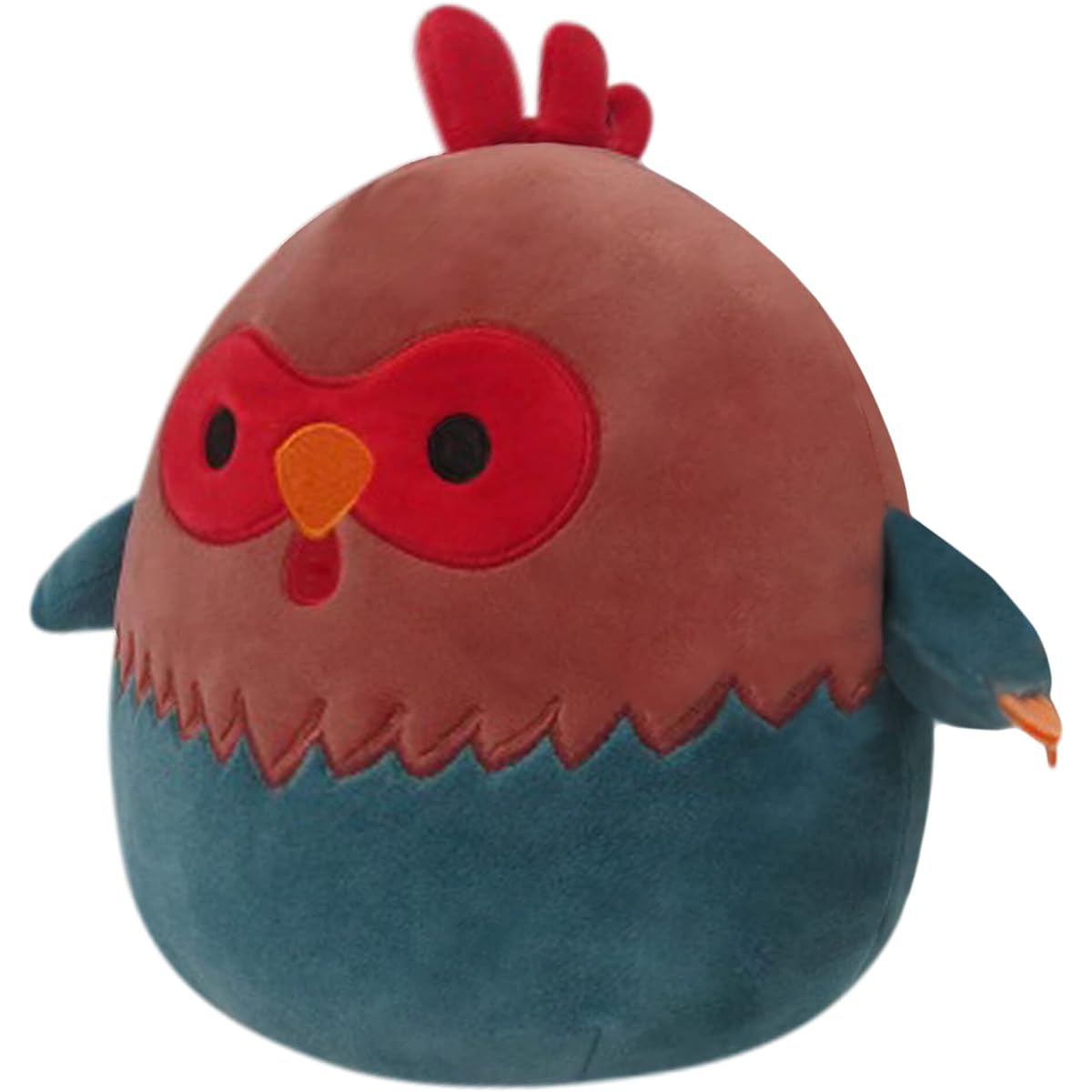 Squishmallow 8" Reed Red and Blue Rooster - Little Ultra Soft Official Kelly Toys Plush Toy