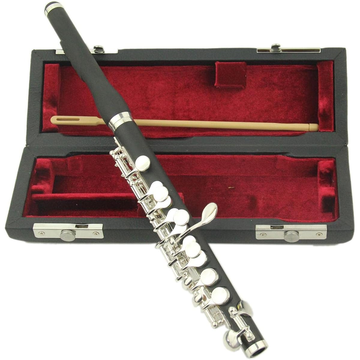 Gazechimp Piccolo Flute with Cleaning Cloth - Gift for Beginners
