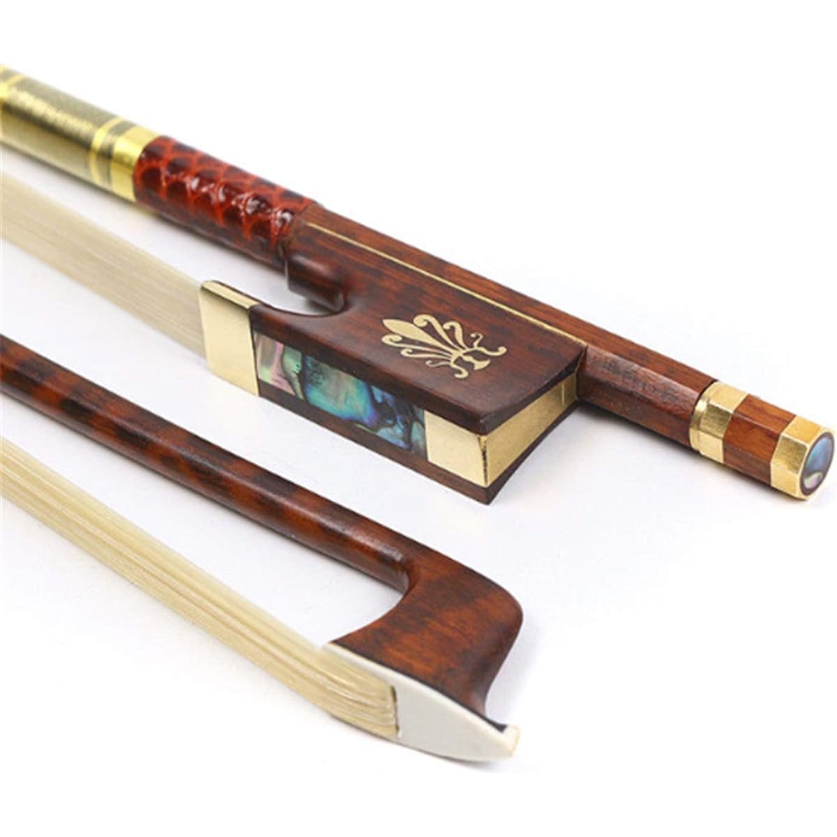 Violin Bow Violin Accessories Violin Bow 4/4 Wood Tail Great Balance Unique Design
