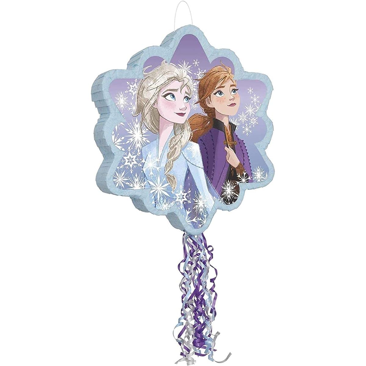 Unique Disney Frozen 2 Pull Piñata - 1 Piece Multicolor One Size