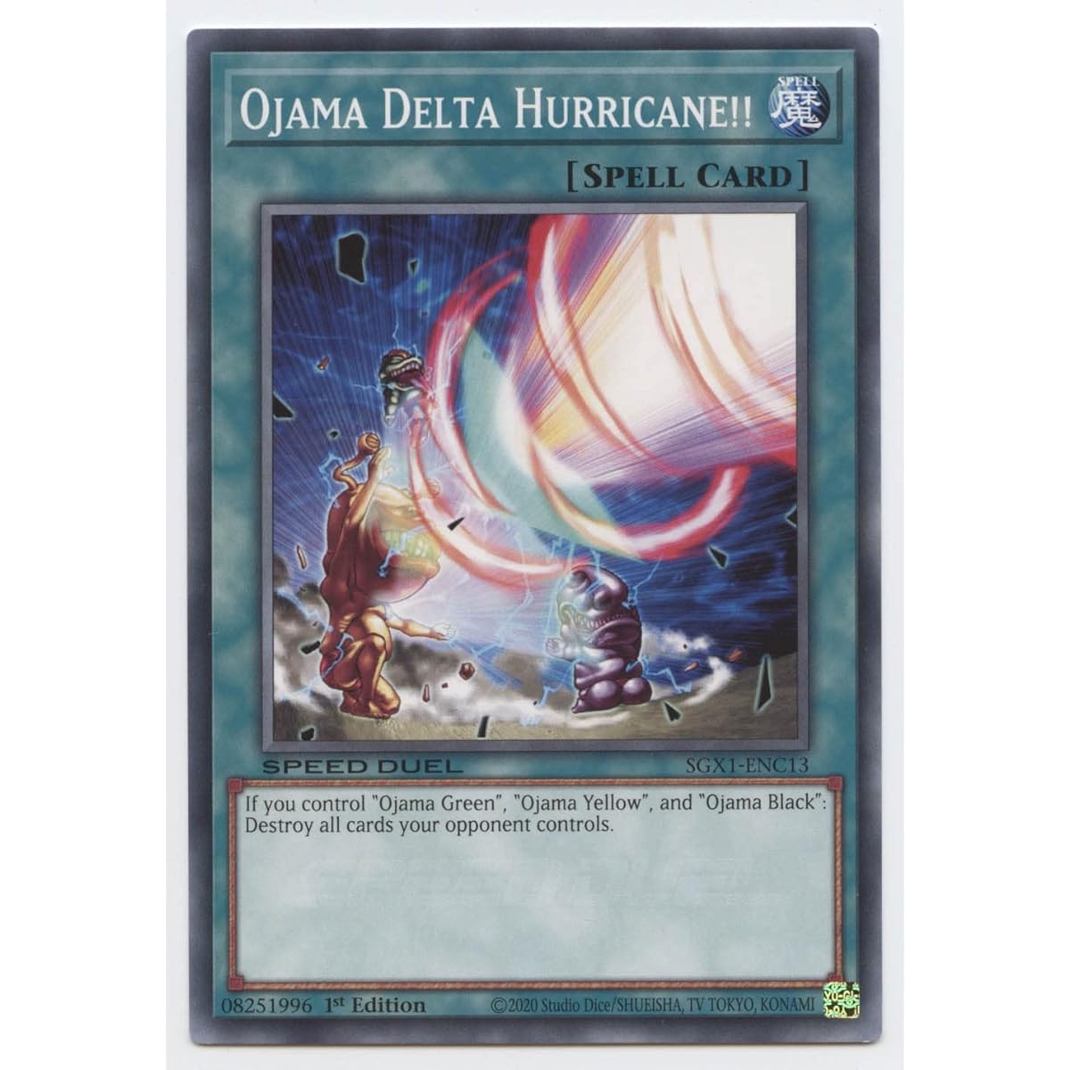 Ojama Delta Hurricane!! - SGX1-ENC13 - Common - First Edition