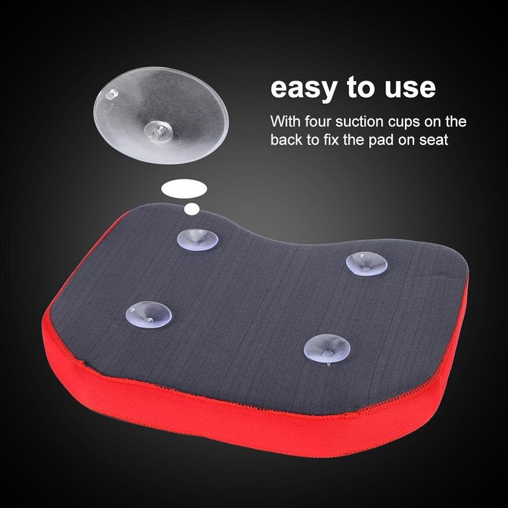 Boat Seat Cushion Pad Comfortable Waterproof Fishing Seat Cushion for Kayaking Outdoor Camping 3 Colors (Flame) Kayak
