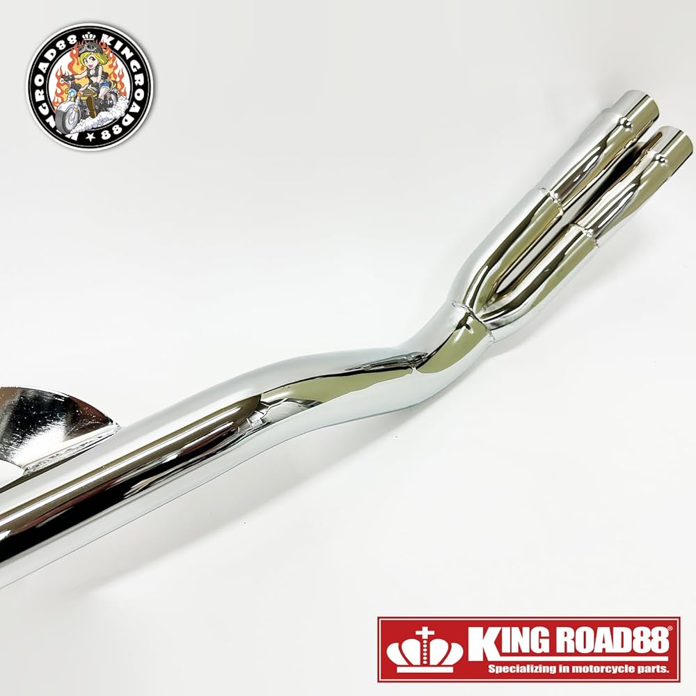 King Road 88 Kawasaki/Barios II type/ZR250B ☆ KingRoad88/RPM type/Hachi-Hachi pipe/Full exhaust muffler