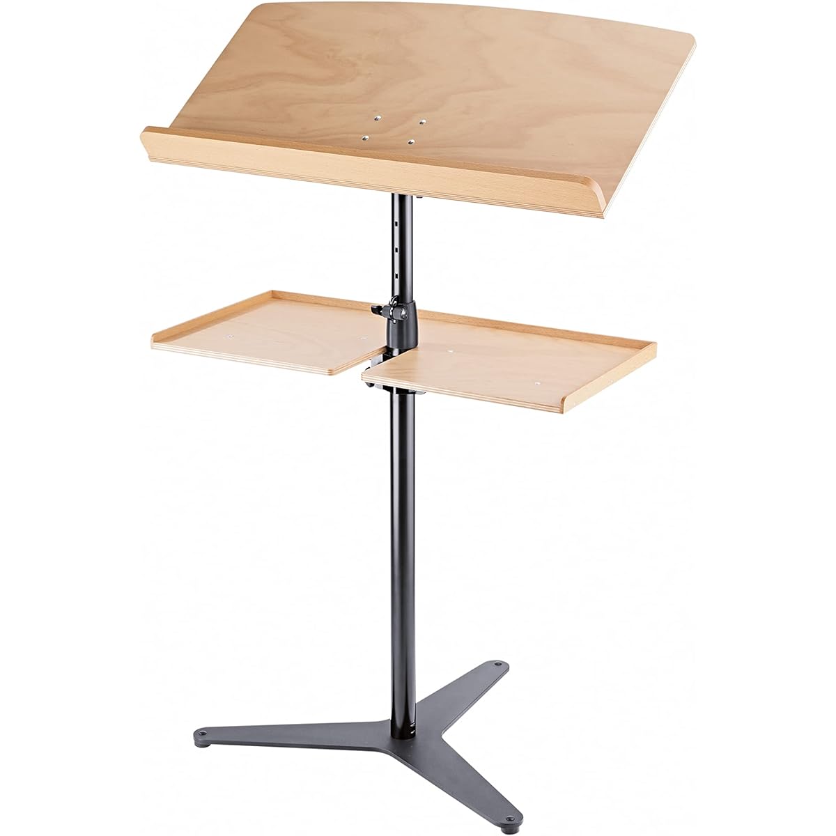 K&M Tripod/Fixed Music Stand Base, Black 12330
