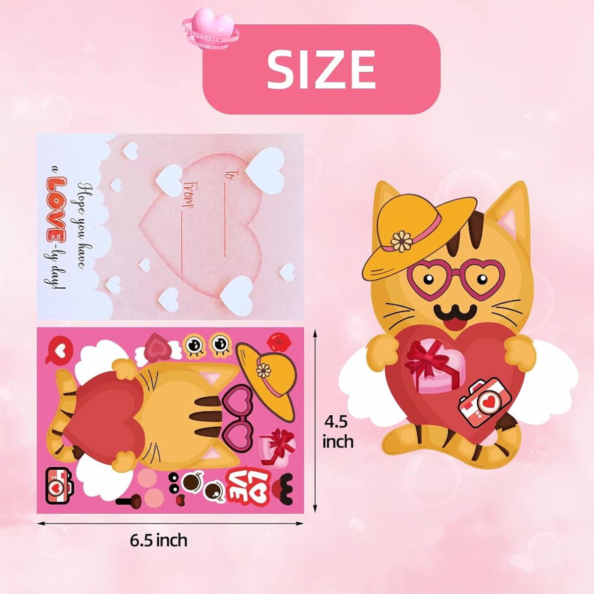 Valentine's Day face stickers (Valentine's Day)