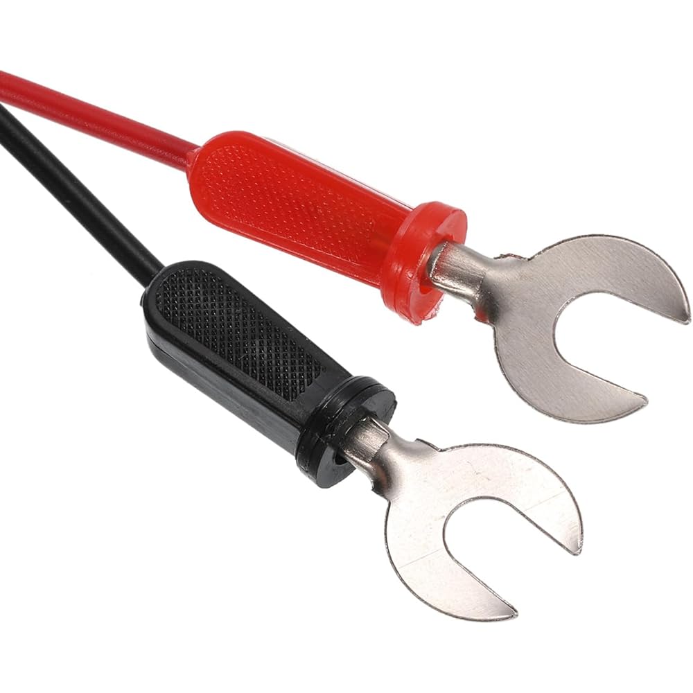 PATIKIL 15" Double U Interconnect Circuit Cable 40 Pieces Physics Laboratory Test Electrical Connection Cable for Physics Laboratory Experiment Education