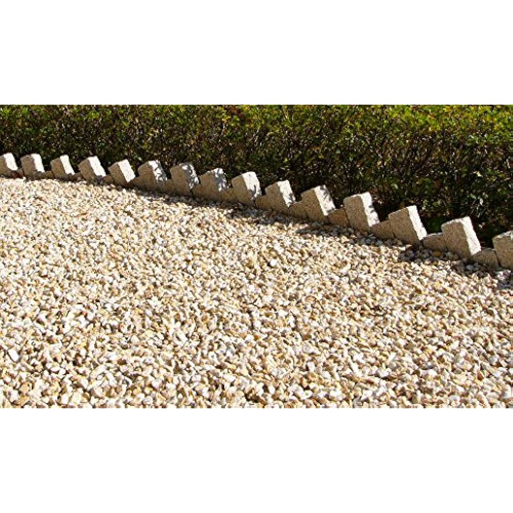 Kubota Cement Industry Western style gravel Avenue Stone Latte Yellow 10kg x 3 bags 36207016 (3P)