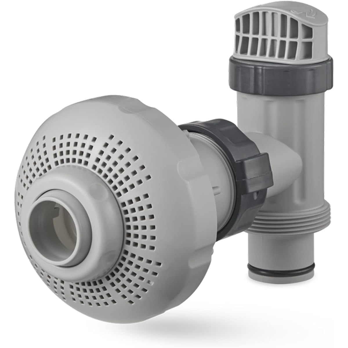 Intex 26005E-LARGE Pool 1-1/2" Fittings Set 1900-2500GPH with 2 1-1/4" Strainers