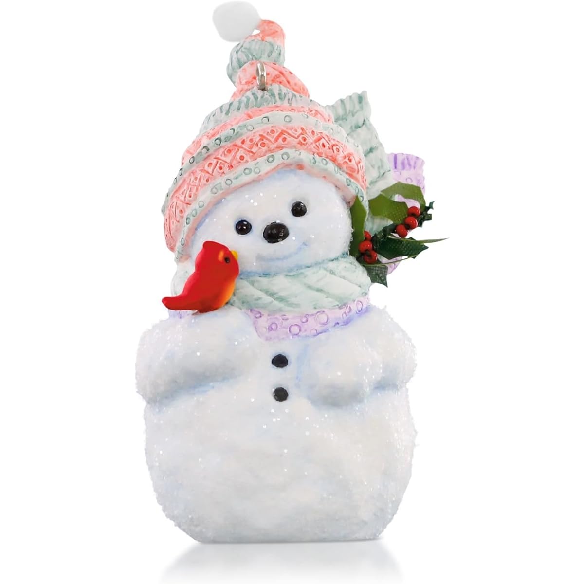 Snow Better Friends Snowman and Cardinal Ornament 2015 Hallmark