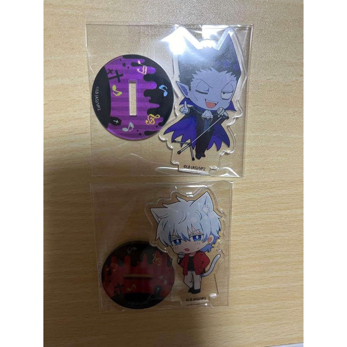 The Vampire Dies in No Time Maneki Neko Karaoke Acrylic Stand