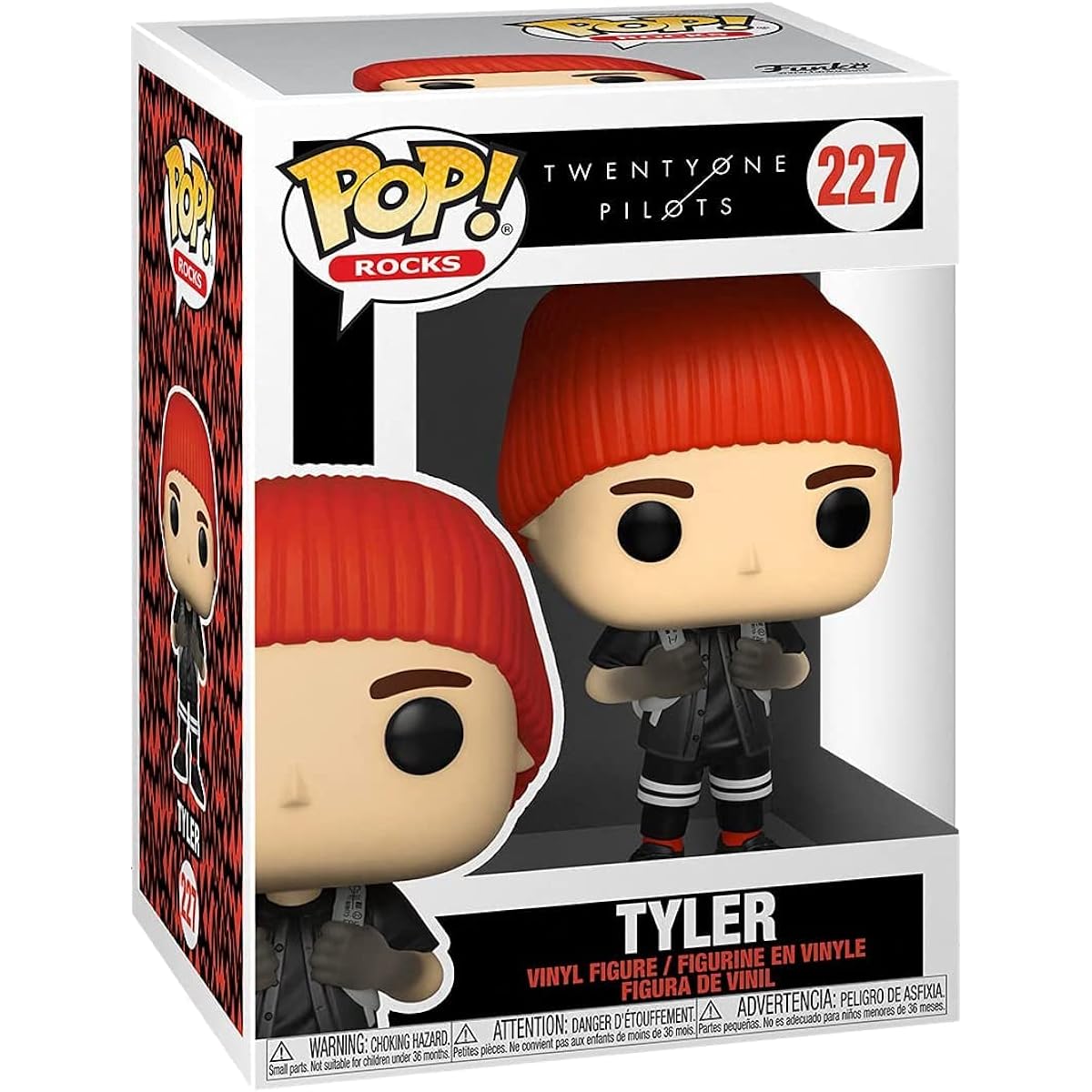 Pop Rocks! Bundle: Stress Out Tyler Joseph Vinyl Pop with Compatible Ecotech Protector Case