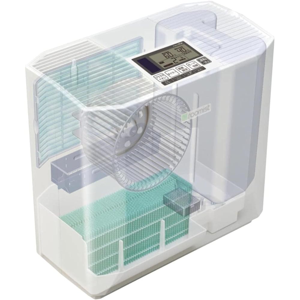 Mitsubishi Heavy Industries humidifier roomist hybrid type (wooden Japanese room up to 12 tatami/prefabricated Western room up to 19 tatami) Clear white SHK70XR-W
