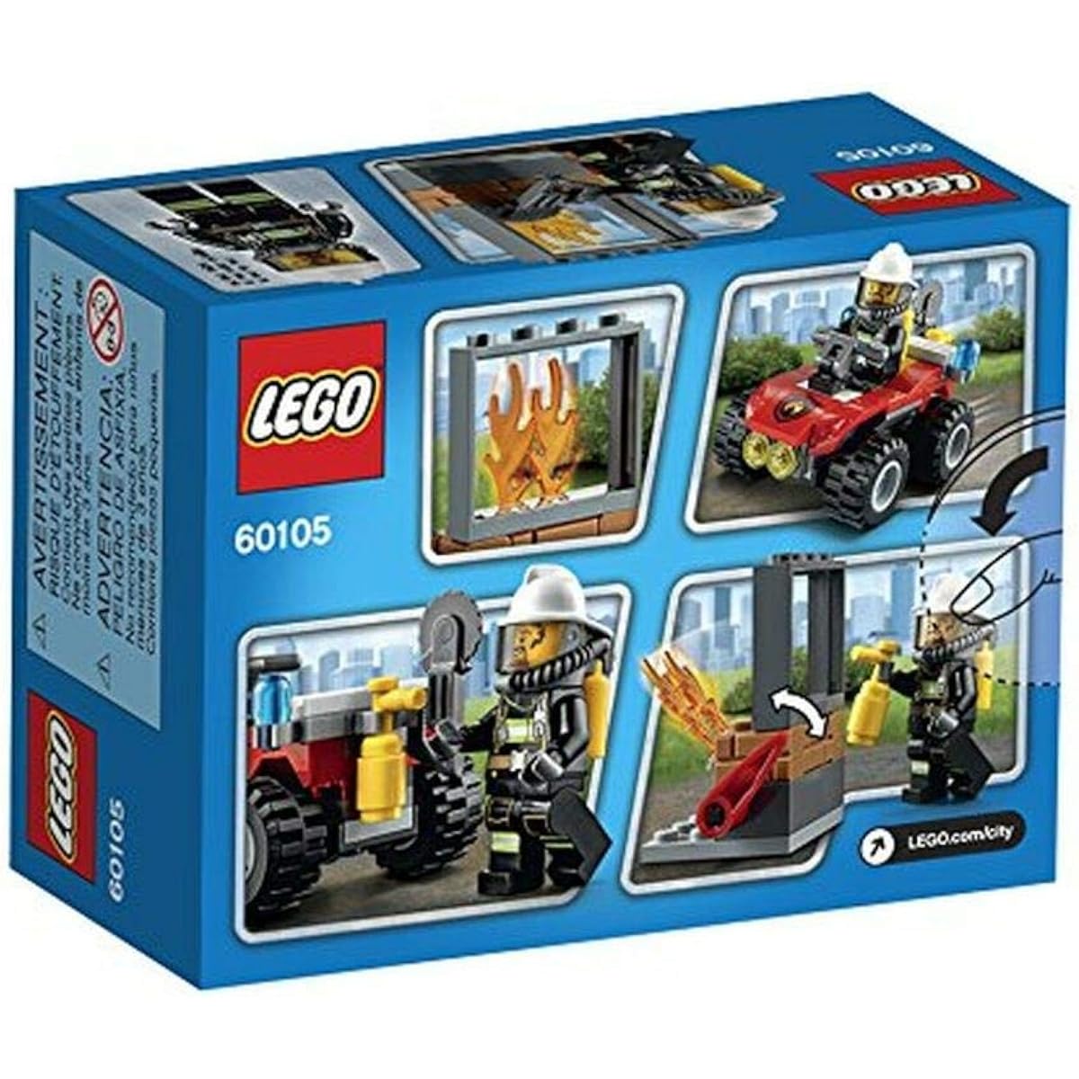 LEGO CITY Fire ATV 60105