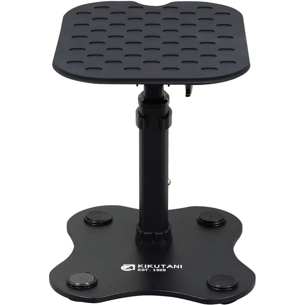 Kiktani monitor speaker stands (pair) Top plate: 220mm x 180mm Height: 239-288mm Angle adjustment: ±10° MOS-5