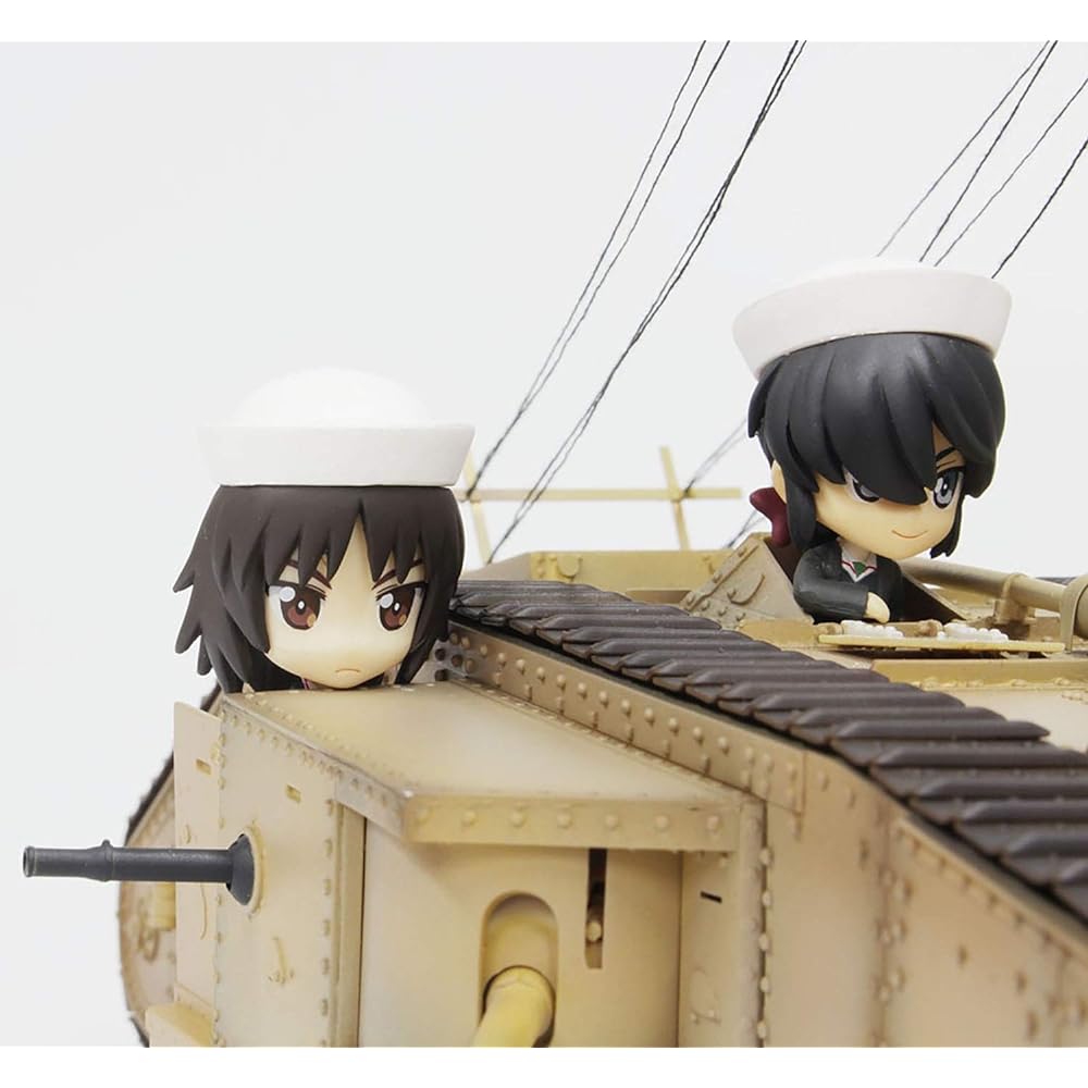 Platts Girls & Panzer Final Chapter Mk.IV Tank Oarai Girls' Academy Shark Team Petit Shark Team Special Edition 1/32 Scale Plastic Model GP-58