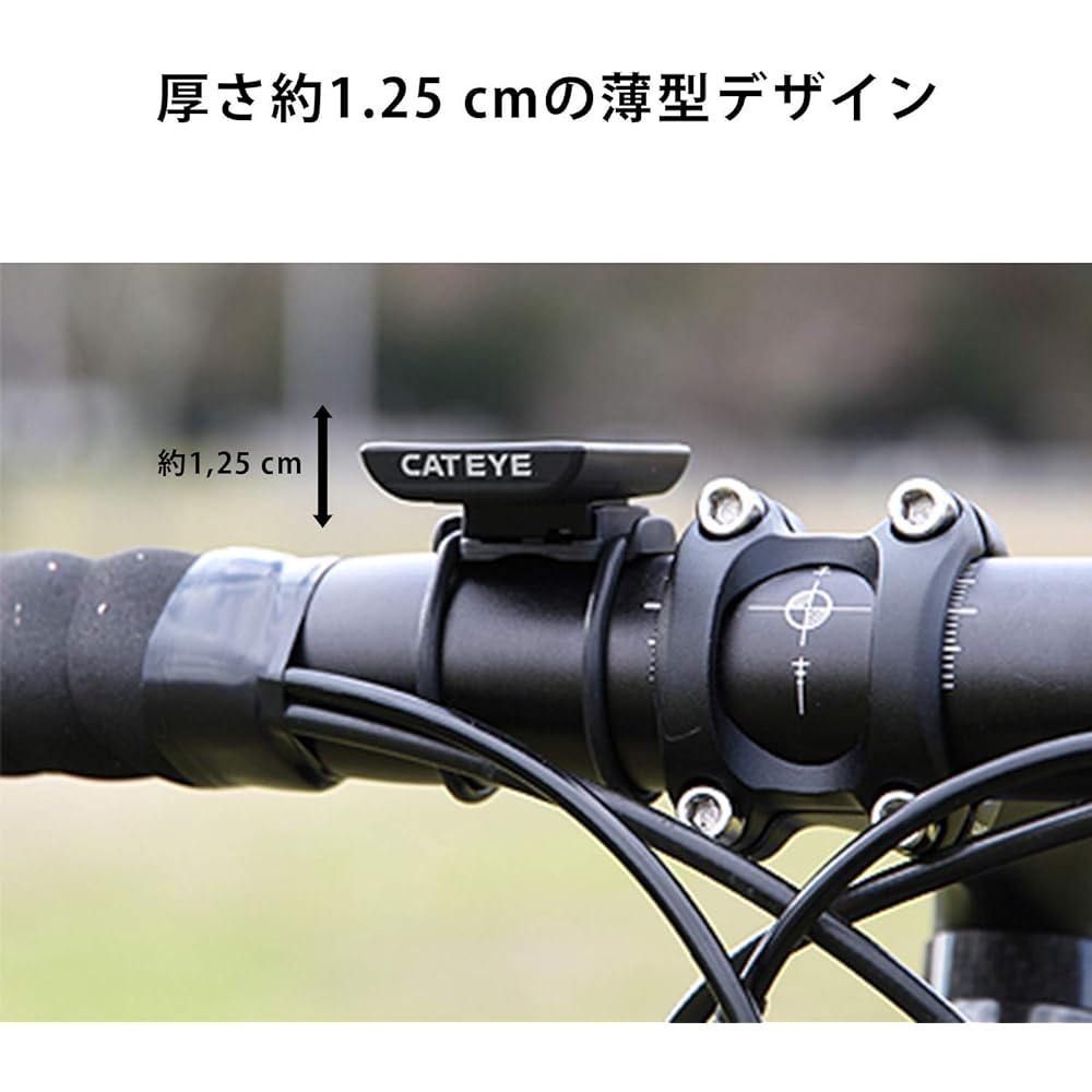 CAT EYE Cycle Computer STRADA SLIM CC-RD310W Analog Wireless