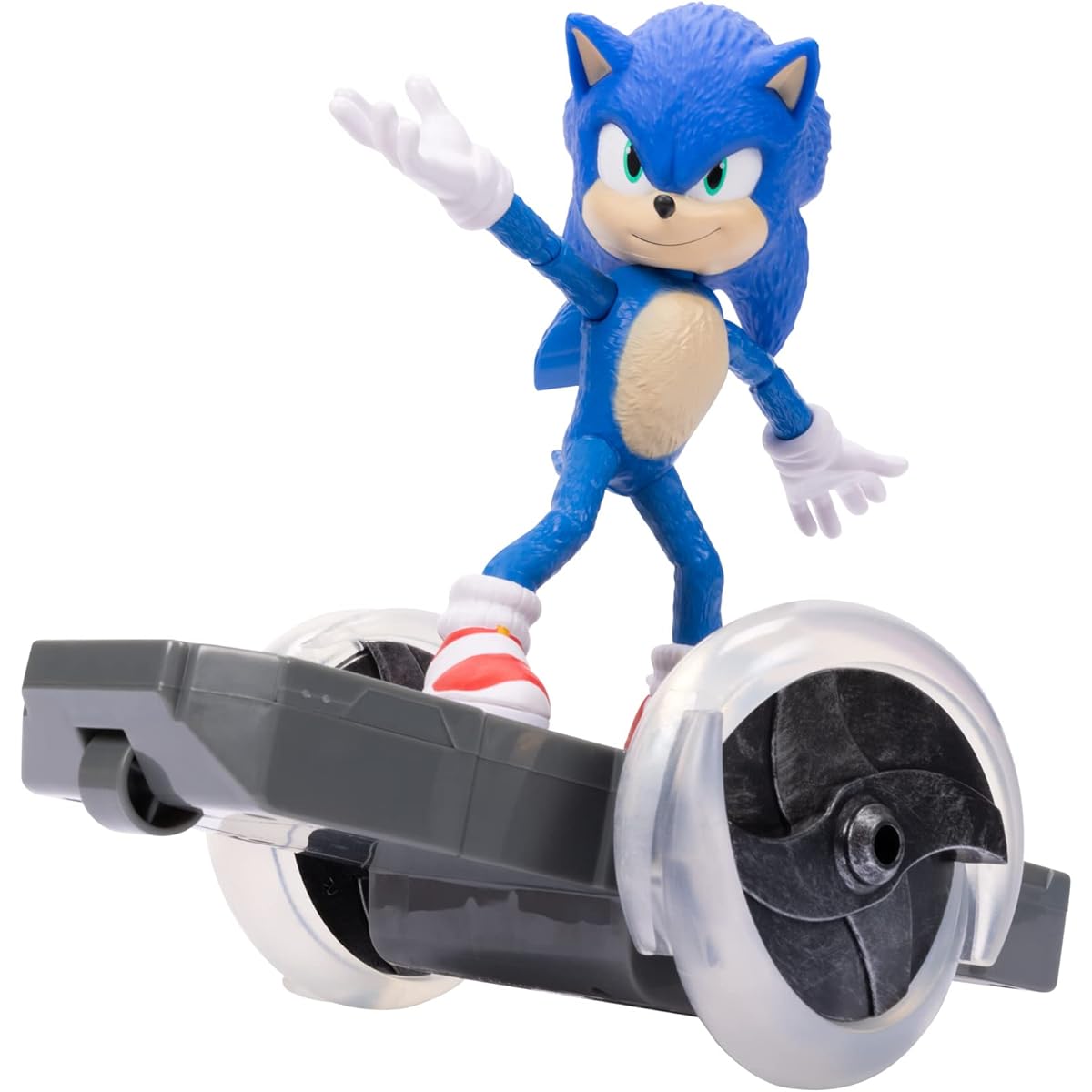 Sonic the Hedgehog Sonic 2 Movie - Sonic Speed RC Vehicle Blue/Grey