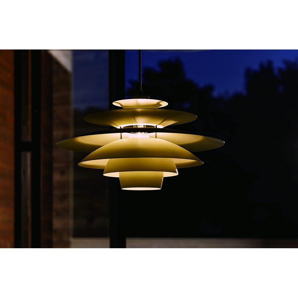 Interform Pendant Light LT-8822WH Norden White with Incandescent Bulb Scandinavian Natural
