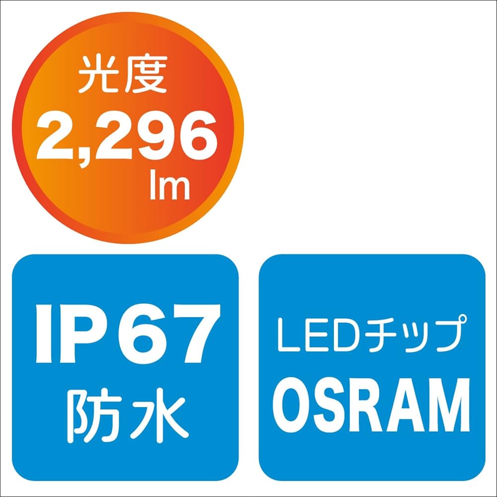 BMO JAPAN Diffused LED Deck Light 40A0025
