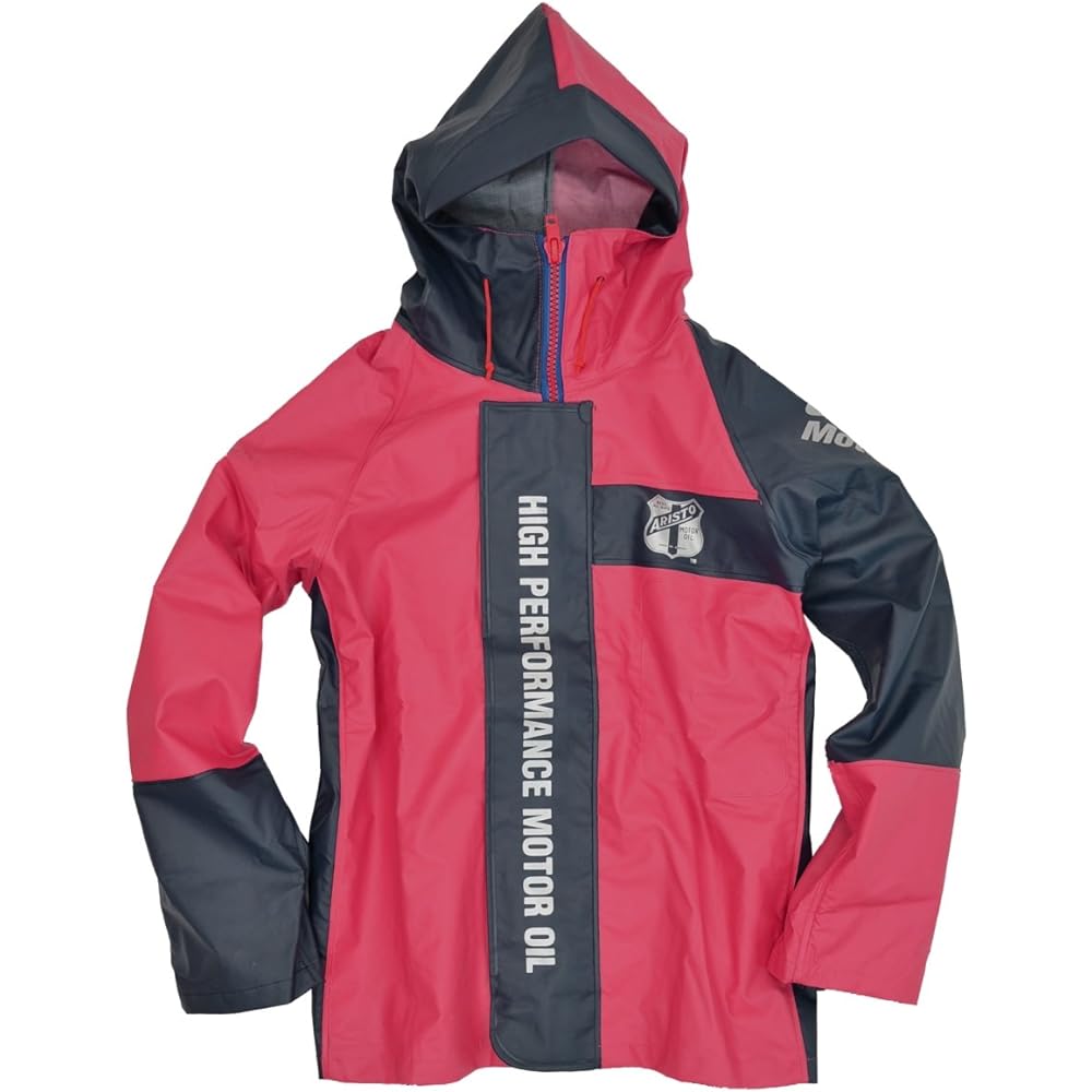 “76Lubricants (Nana Roku)” Authentic marine PVC rainwear Marine jacket/No.76-MJ153