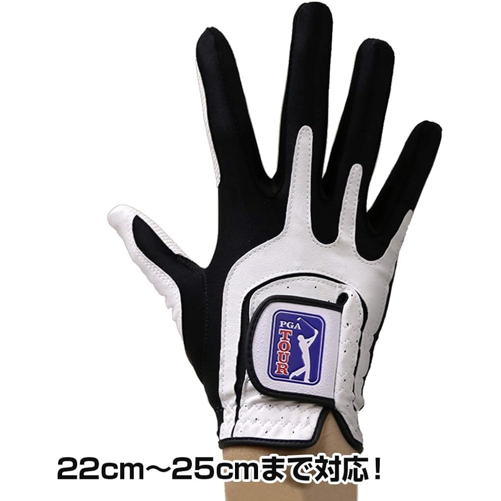DAIYA GOLF Diamond Free Size Gloves, No need to choose size, 22cm to 25cm, High Grip, Stretch Fabric, Antibacterial, Golf Gloves, Men's, Synthetic Leather, PU Leather, Right Hand, Left Hand, Both Hands GL-5001