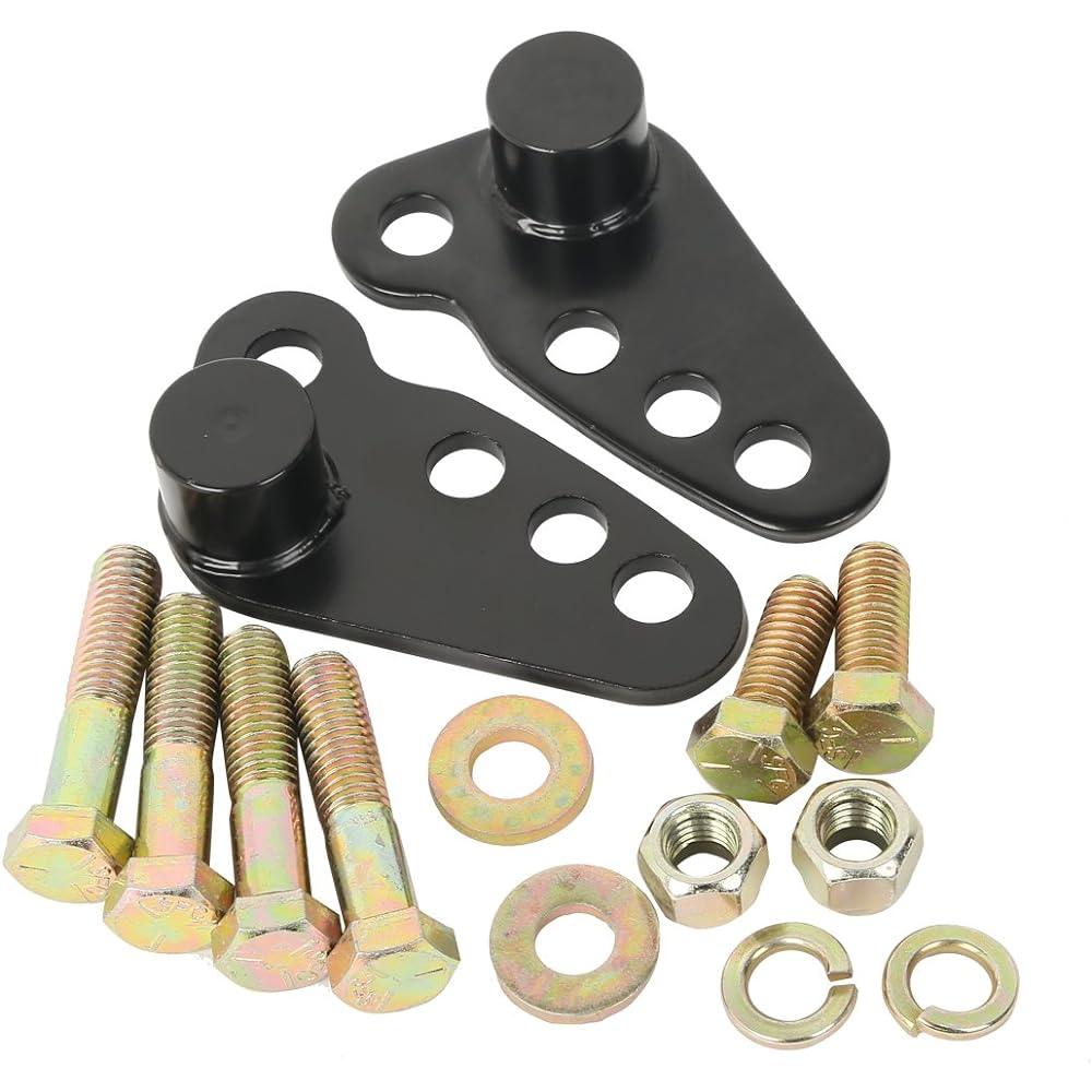 XMT-MOTO 1-3 Inch Rear Adjustable Lowering Kit for Harley-Davidson Touring Bikes/Street Glide/Electra Glide/Ultra Glide/Road King with Hard Saddlebags