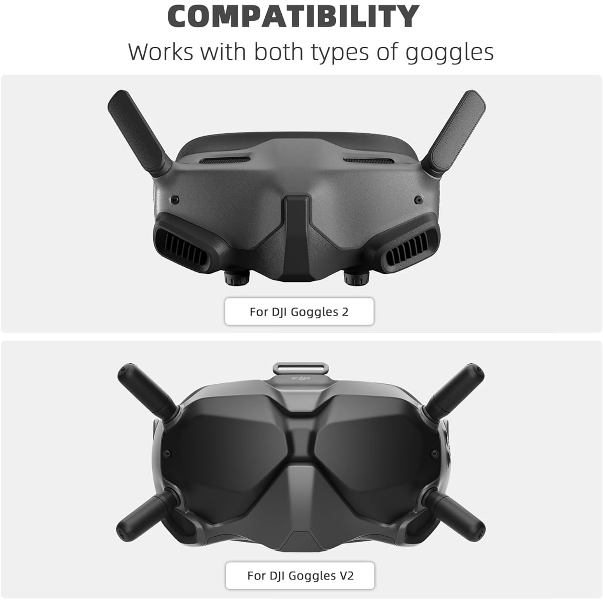 HeiyRC Adjustable Headband for DJI FPV Goggles V2 Fatshark VR Goggles Head Strap Safety Flight Pattern