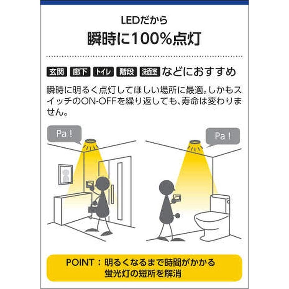 Koizumi Lighting High airtight downlight (FHT32W equivalent) Daylight white AD42928L