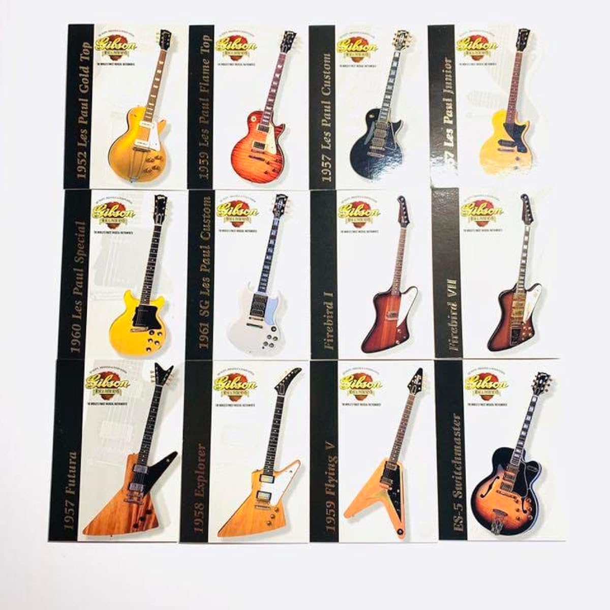 Gibson Guitar Trading Cards 45 sheets W6SG