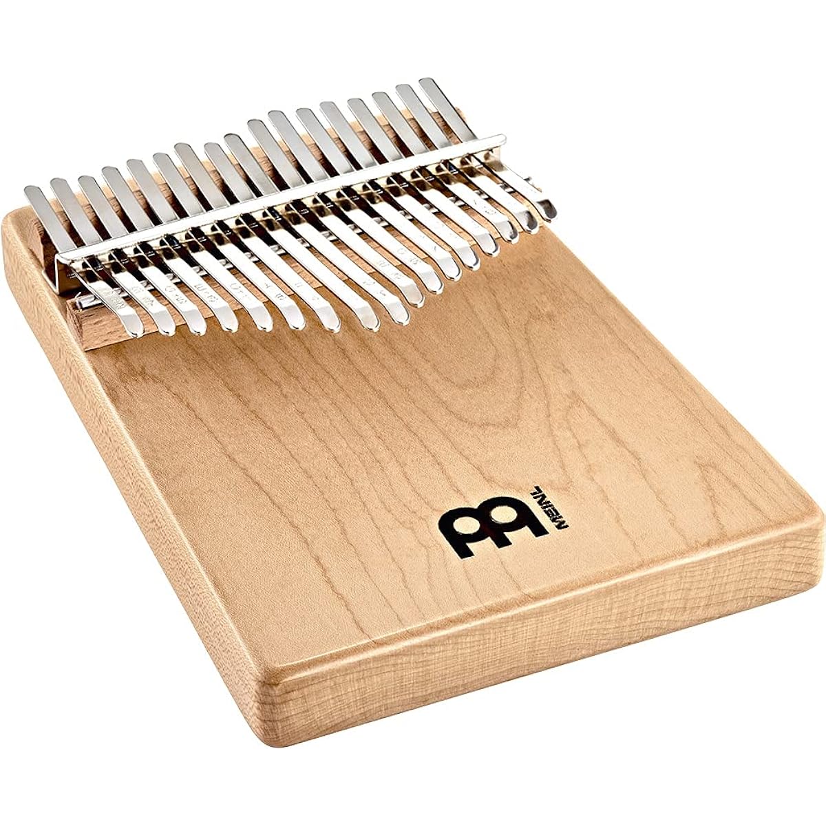 MEINL KL1704S Kalimba Instruction Book Set with Sheet Music, Solid Maple, Gloss Finish, Meinl