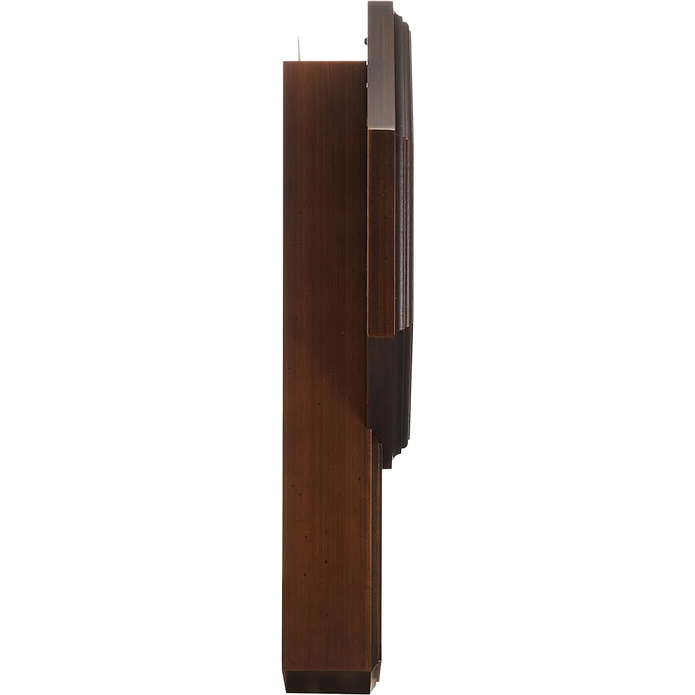 Santel Made in Japan Antique Radio-controlled Pendulum Clock (Octagonal) DQL624 DQL624 Brown