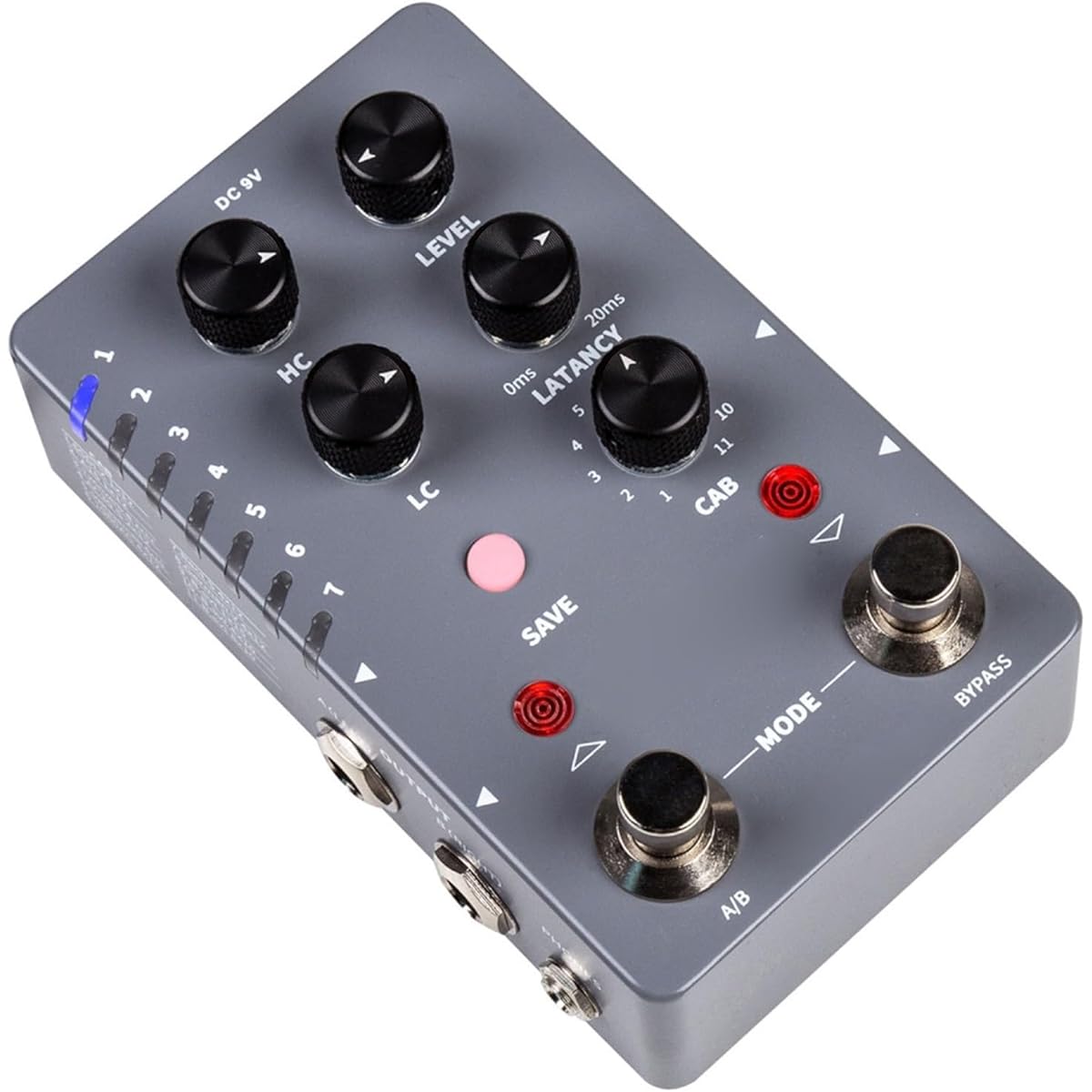 Modulation Guitar Pedal Cabinet Simulation Pedal Dual Channel Cabinet Simulation Guitar Effect Pedal