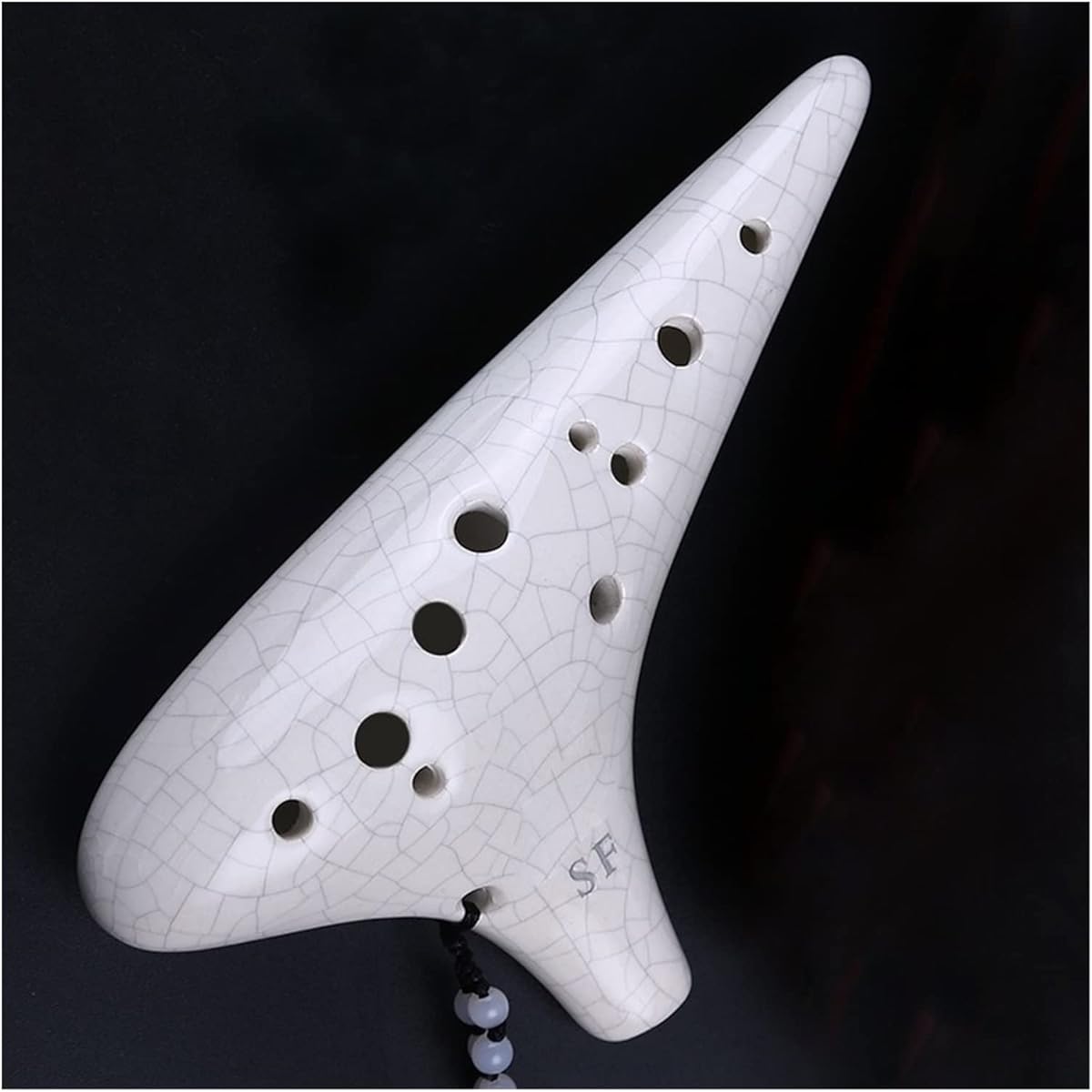 12 Hole SF Ocarina Treble F Tune 12 Hole Ocarina Professional Beginner Crack Smoke Ocarina Ocarina Musical Instrument (5)