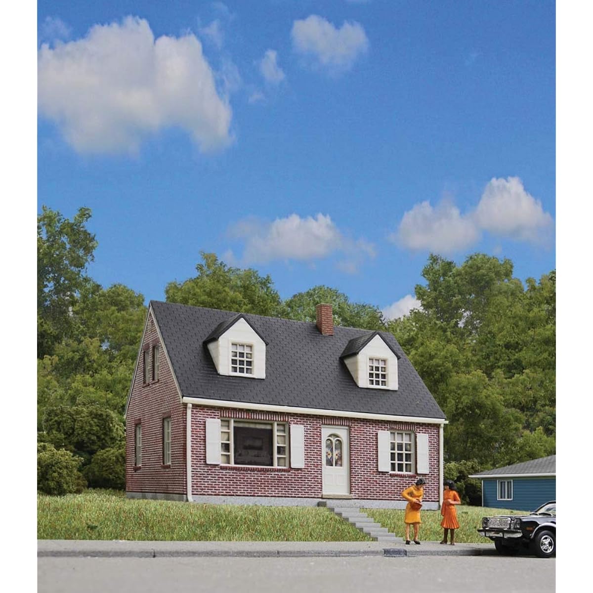 Walthers Cornerstone Brick Cape Cod House Train