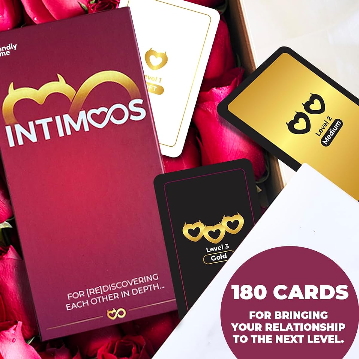 GUATAFAC Intimoos - The Ultimate Couples Card Game for Him, Her, and Couples - Couples Gift Ideas