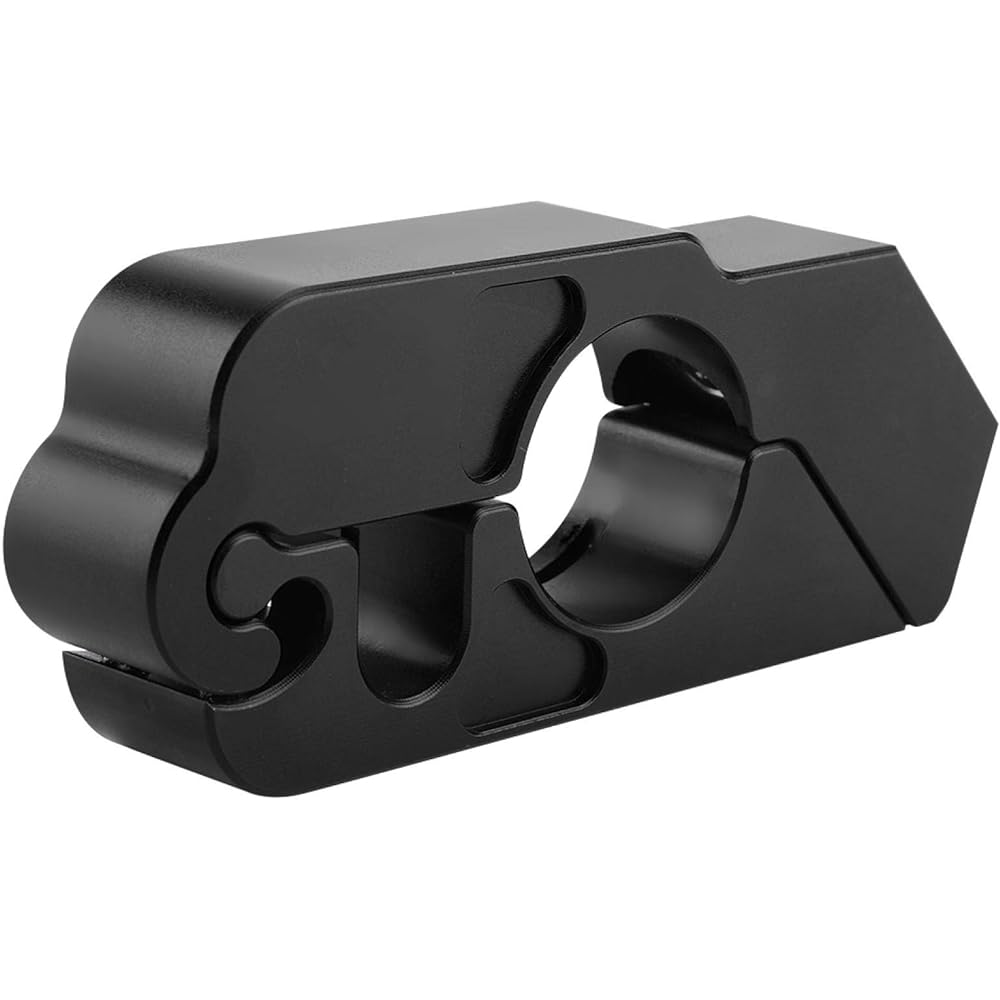 Motorcycle Brake Lever Lock Universal CNC Aluminum Alloy Motorcycle Grip Lock Handlebar Brake Lever Security Lock with Key Anti-Theft Black for Motorcycle ATV Scooter Dirt Bike
