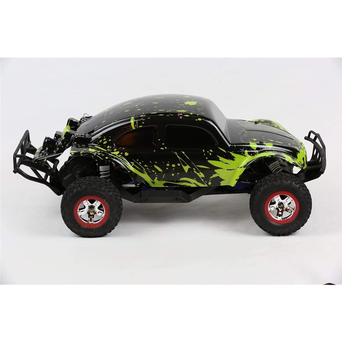 Custom Body Muddy Green Over Black for 1/10 Slash 4x4 VXL 2WD Slayer RC Car/Truck (Truck Not Included) SSB-BG-03